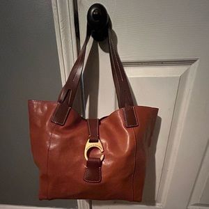 Used Dooney and BourkeFlorentine Leather large tote
